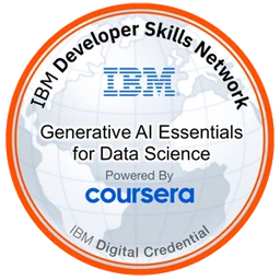 Generative AI Essentials for Data Science badge