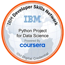 Python Project for Data Science badge